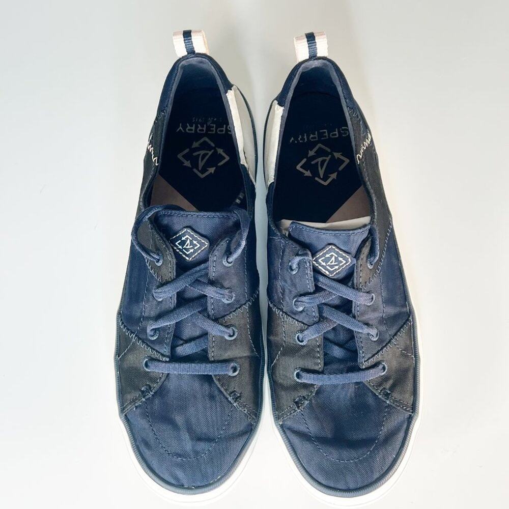 Sperry Crest Vibe Bionic Shoes Sneakers Shoes Navy Black Women 9.5 - Picture 4 of 15